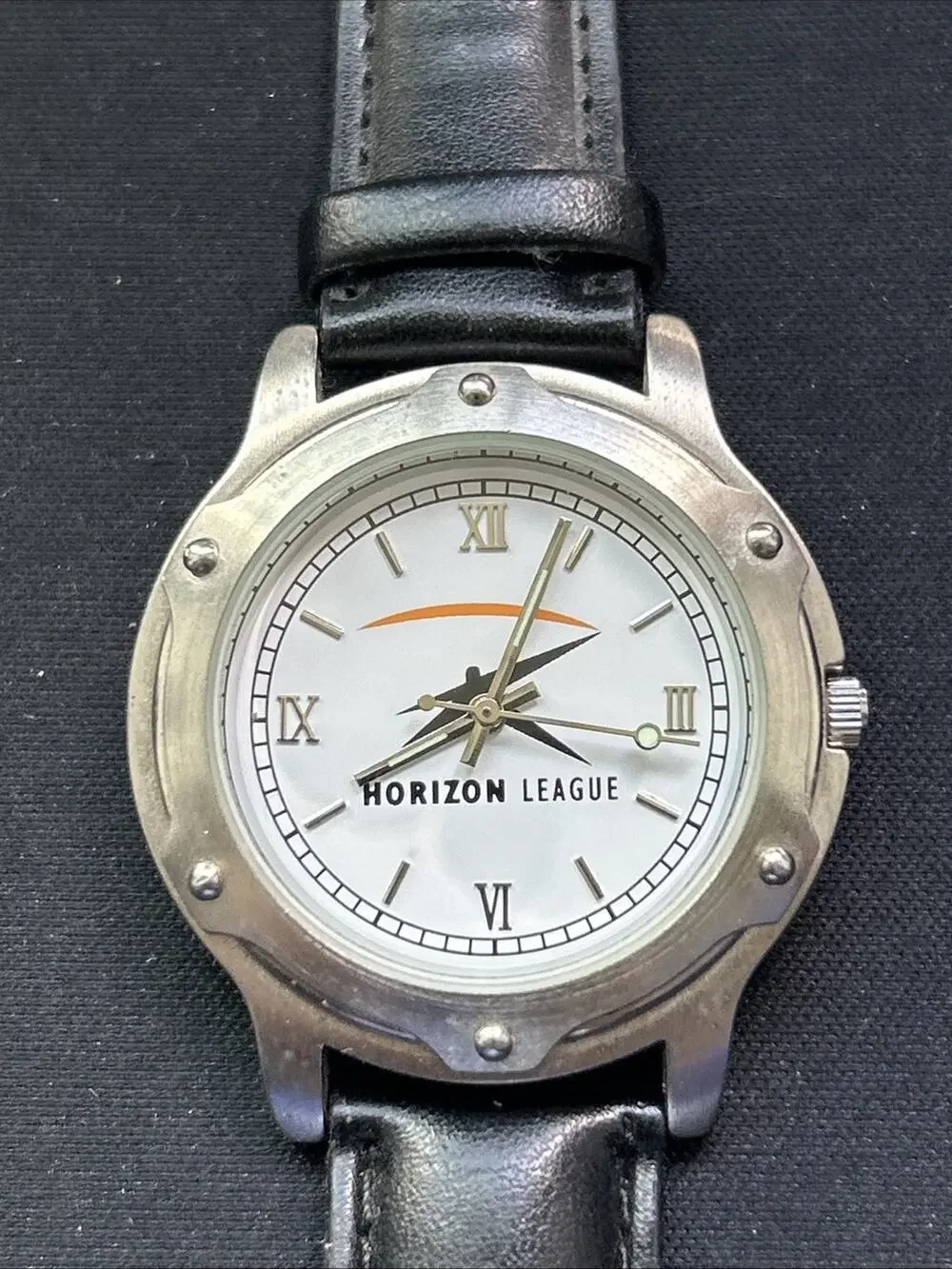 Horizon League Silver Tone Quartz Watch